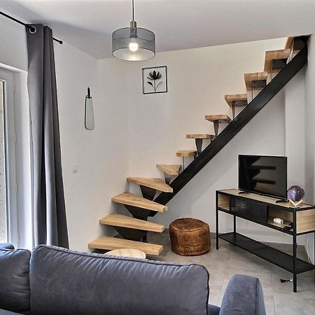 Apt Type 3 En Duplex Sur Evian Les Bains Vue Lac Exterior foto