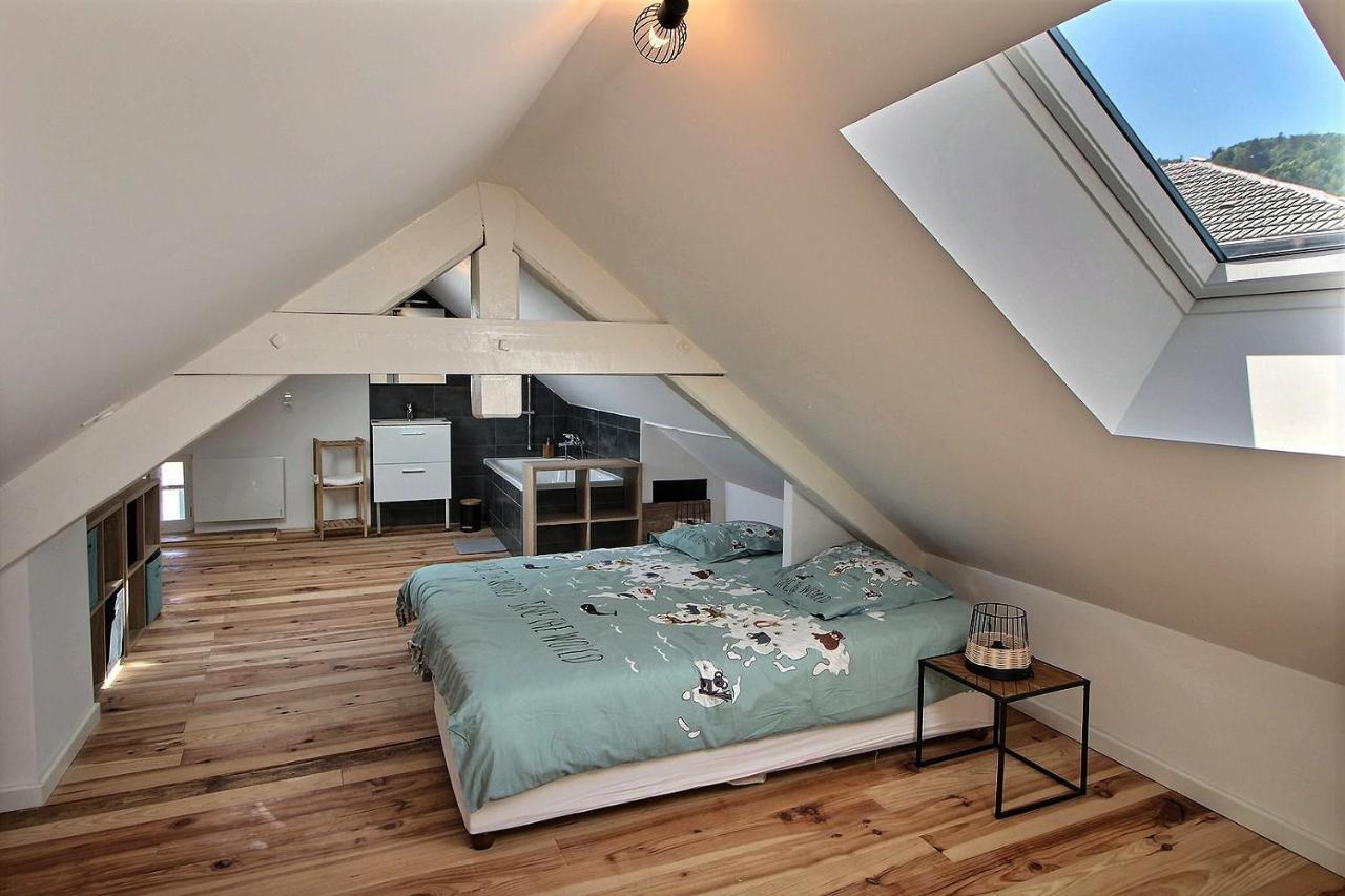 Apt Type 3 En Duplex Sur Evian Les Bains Vue Lac Exterior foto