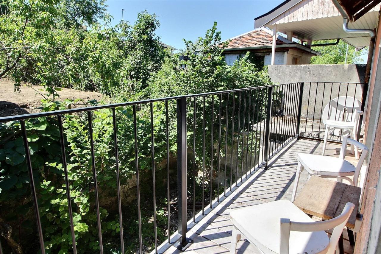 Apt Type 3 En Duplex Sur Evian Les Bains Vue Lac Exterior foto
